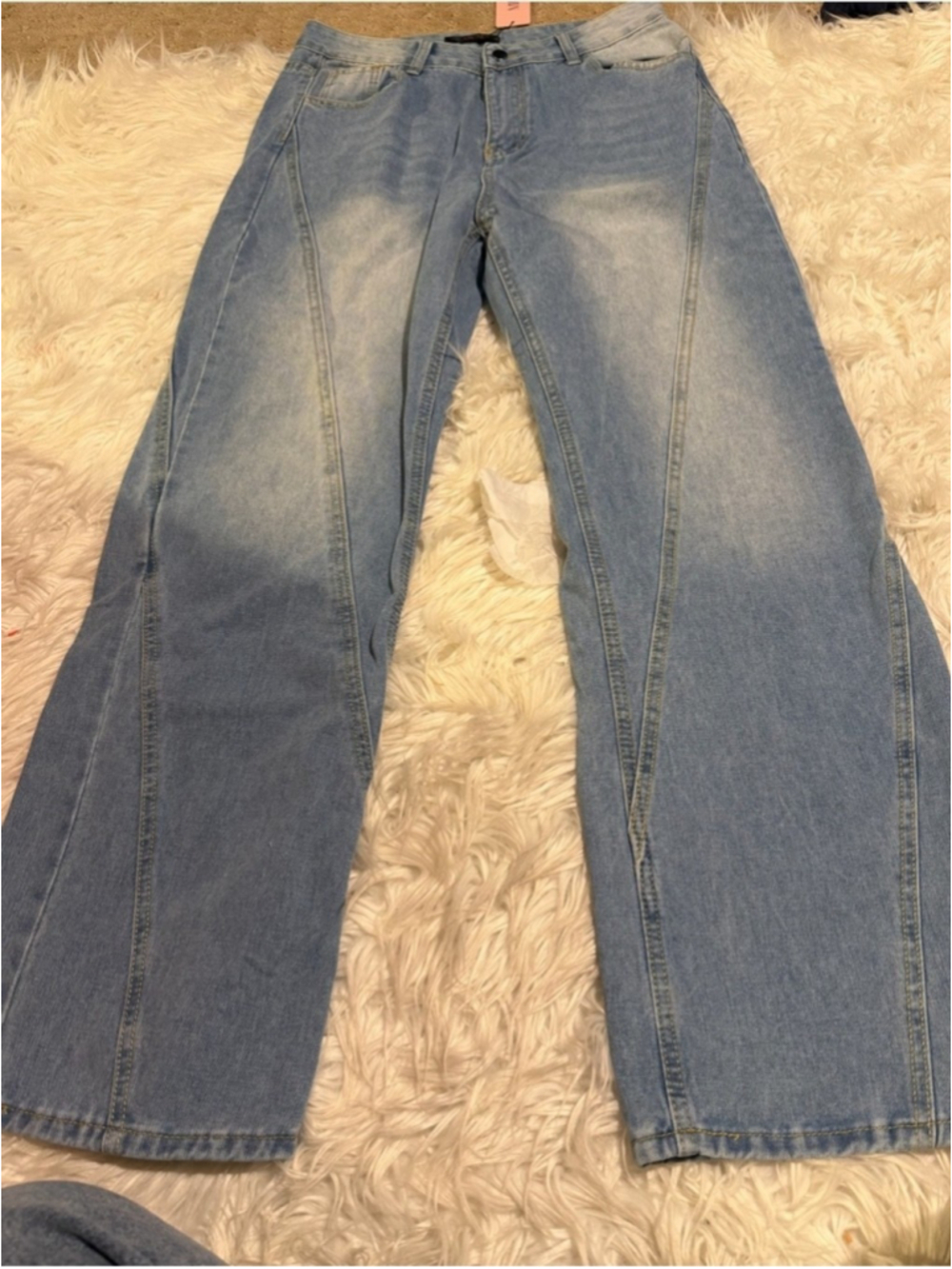 Micas stylish and comfortable light blue jeans size L MC5-10